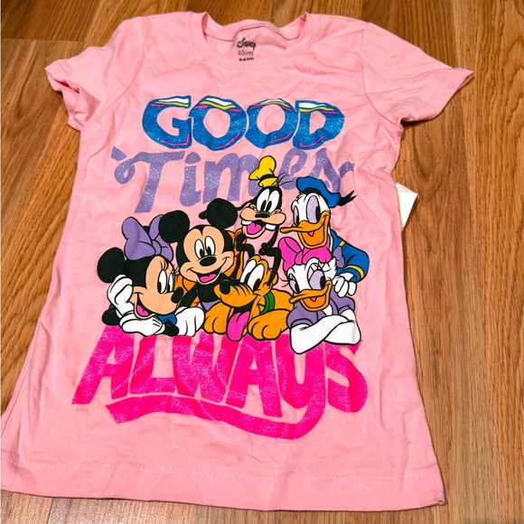 Minnie Minors Girls Pink T-Shirt main image 1